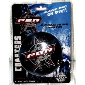 PBR - Professional Bull Riders - Coasters in Collector's Tin by Rix